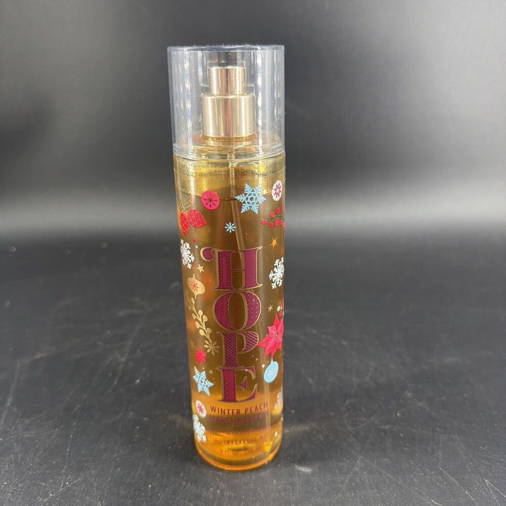 Bath & Body Works Winter Peach Marshmallow Fine Fragrance Mist
